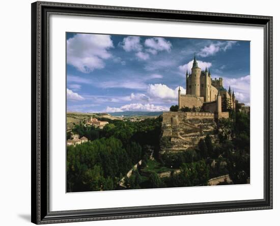 Castle, Spain-Mitch Diamond-Framed Photographic Print