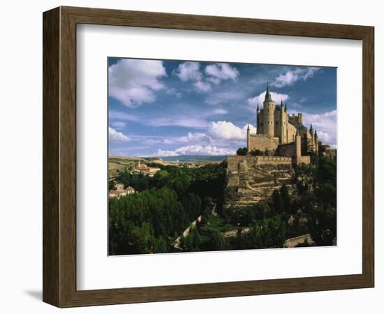 Castle, Spain-Mitch Diamond-Framed Photographic Print