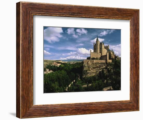 Castle, Spain-Mitch Diamond-Framed Photographic Print