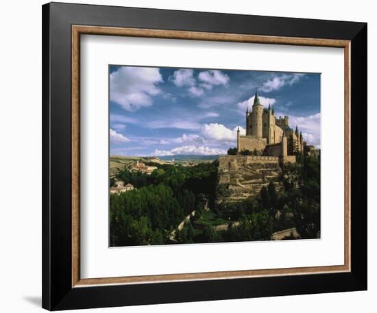 Castle, Spain-Mitch Diamond-Framed Photographic Print