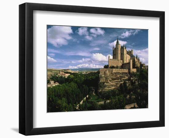 Castle, Spain-Mitch Diamond-Framed Photographic Print