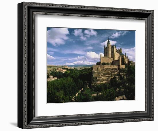 Castle, Spain-Mitch Diamond-Framed Photographic Print