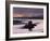 Castle Stalker on Loch Linnhe, Silhouetted at Dusk, Argyll, Scotland, United Kingdom, Europe-Nigel Francis-Framed Photographic Print