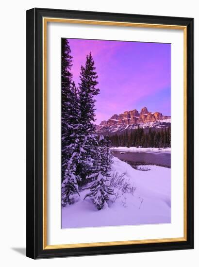 Castle Sunset-Michael Blanchette Photography-Framed Giclee Print