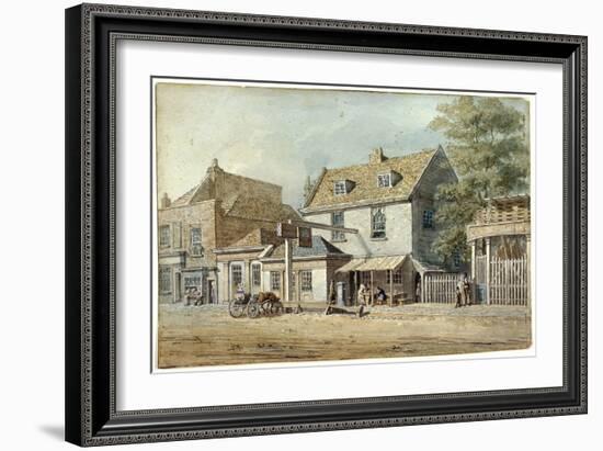 Castle Tavern, Old Kent Road, London, C1830-George Scharf-Framed Giclee Print