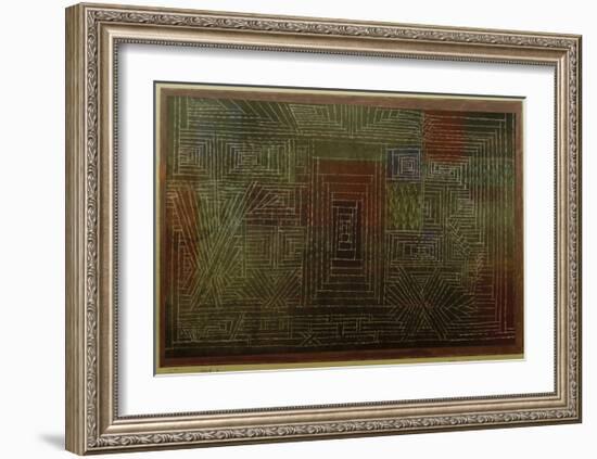 Castle To Be Built in the Forest-Paul Klee-Framed Giclee Print