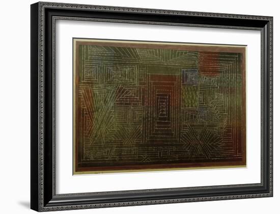 Castle To Be Built in the Forest-Paul Klee-Framed Giclee Print