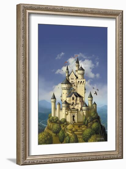 Castle-Dan Craig-Framed Giclee Print