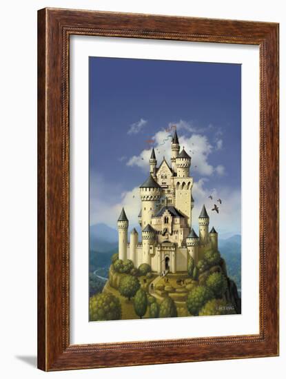 Castle-Dan Craig-Framed Giclee Print