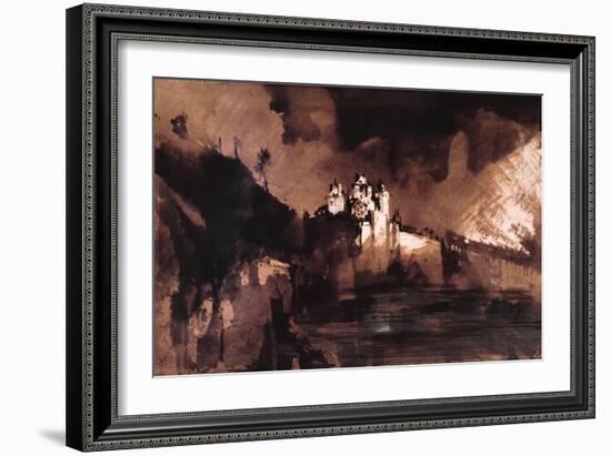 Castle-Victor Hugo-Framed Giclee Print