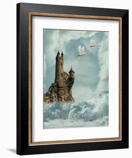 Castle-justdd-Framed Art Print