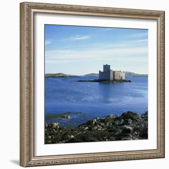 Castlebay, Barra, Outer Hebrides, Scotland, United Kingdom, Europe-David Lomax-Framed Photographic Print
