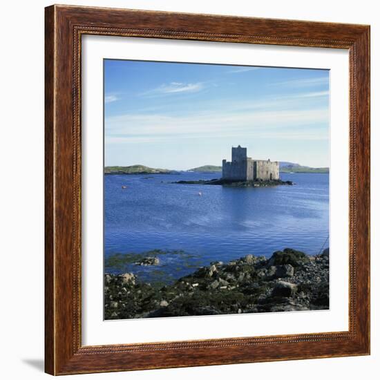 Castlebay, Barra, Outer Hebrides, Scotland, United Kingdom, Europe-David Lomax-Framed Photographic Print