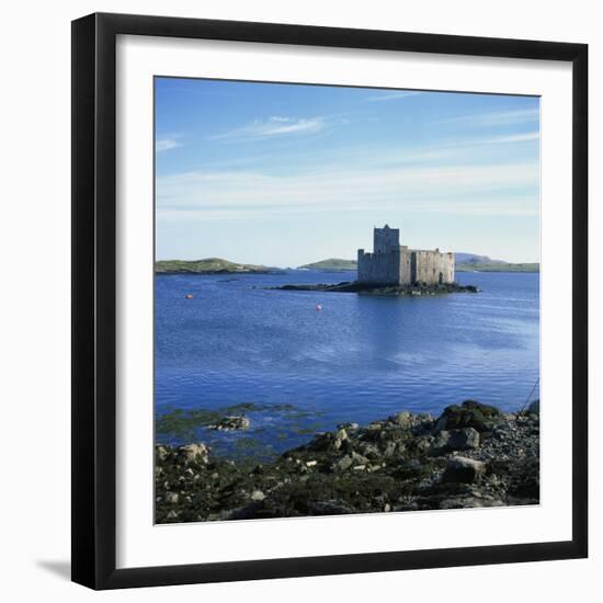 Castlebay, Barra, Outer Hebrides, Scotland, United Kingdom, Europe-David Lomax-Framed Photographic Print