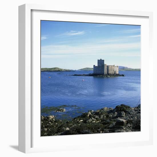 Castlebay, Barra, Outer Hebrides, Scotland, United Kingdom, Europe-David Lomax-Framed Photographic Print