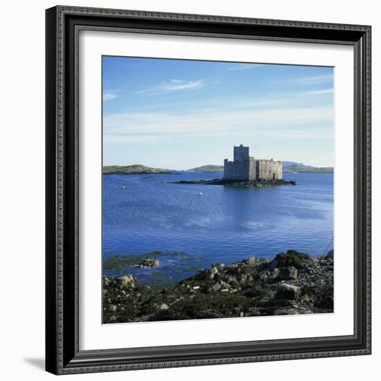 Castlebay, Barra, Outer Hebrides, Scotland, United Kingdom, Europe-David Lomax-Framed Photographic Print