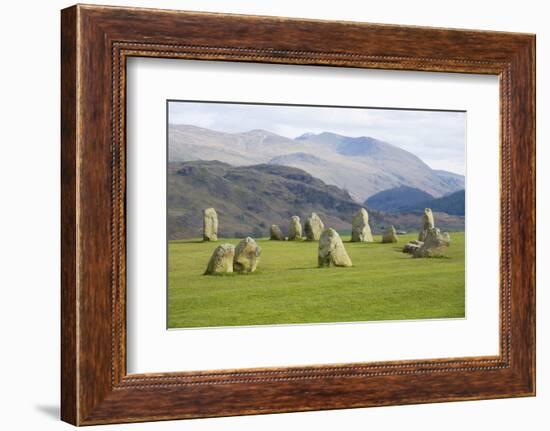 Castlerigg Stone Circle, Keswick, Lake District National Park, Cumbria, England-Ruth Tomlinson-Framed Photographic Print
