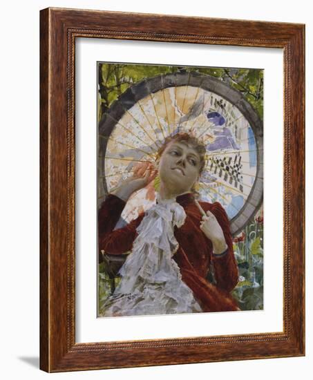 Castles in the Air, 1885 (W/C)-Anders Leonard Zorn-Framed Giclee Print