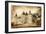 Castles of France- Chaumont  - Artistic Toned Vintage Picture-Maugli-l-Framed Art Print
