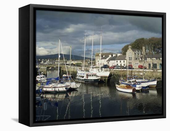 Castletown Harbour, Isle of Man, England, United Kingdom, Europe-Richardson Rolf-Framed Premier Image Canvas