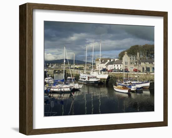 Castletown Harbour, Isle of Man, England, United Kingdom, Europe-Richardson Rolf-Framed Photographic Print