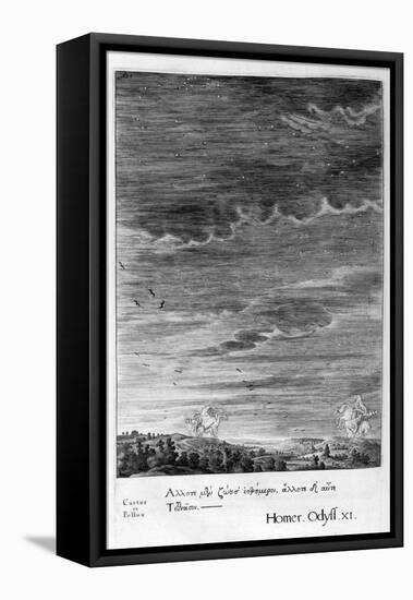 Castor and Pollux, 1655-Michel de Marolles-Framed Premier Image Canvas