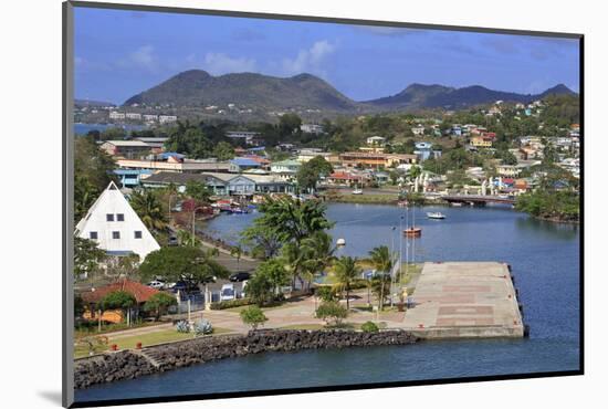 Castries Harbor, St. Lucia, Windward Islands, West Indies, Caribbean, Central America-Richard Cummins-Mounted Photographic Print
