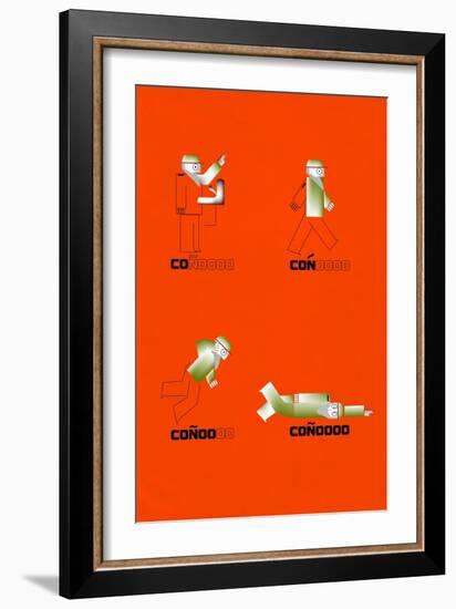 Castro the Great Fall by Annimo-null-Framed Premium Giclee Print