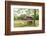 Castroville, Texas, USA.  Large American flag on a barn in the Texas Hill Country.-Emily Wilson-Framed Photographic Print