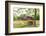 Castroville, Texas, USA.  Large American flag on a barn in the Texas Hill Country.-Emily Wilson-Framed Photographic Print