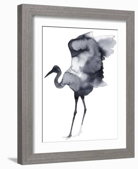 Casual Crane-Kristine Hegre-Framed Giclee Print