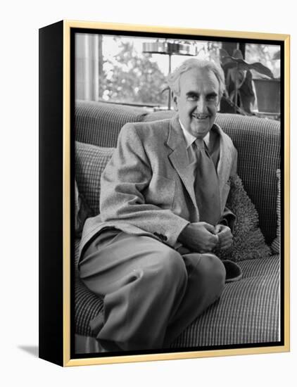 Casual Portrait of Architect Richard Neutra-Ed Clark-Framed Premier Image Canvas