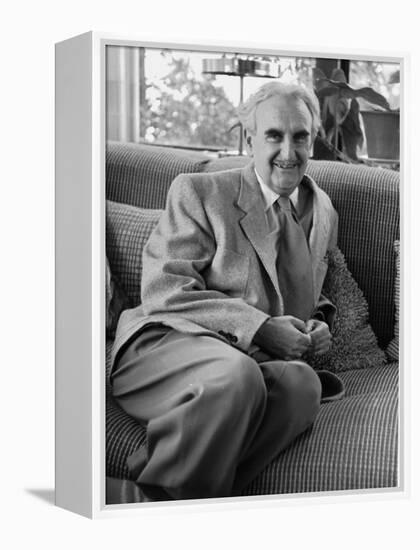 Casual Portrait of Architect Richard Neutra-Ed Clark-Framed Premier Image Canvas