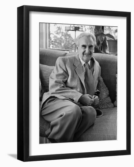 Casual Portrait of Architect Richard Neutra-Ed Clark-Framed Photographic Print