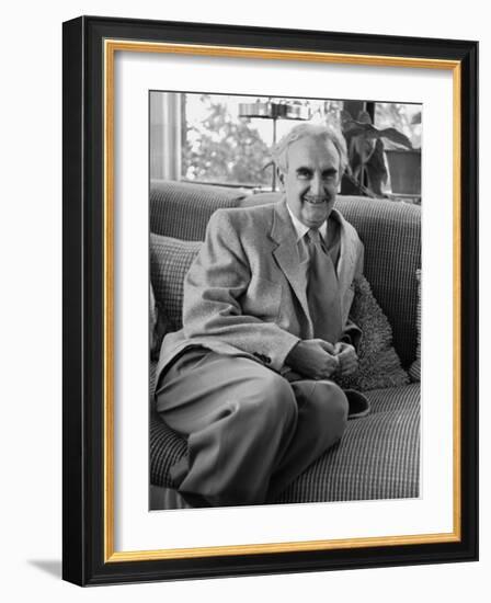 Casual Portrait of Architect Richard Neutra-Ed Clark-Framed Photographic Print