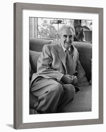 Casual Portrait of Architect Richard Neutra-Ed Clark-Framed Photographic Print