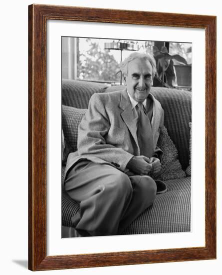 Casual Portrait of Architect Richard Neutra-Ed Clark-Framed Photographic Print