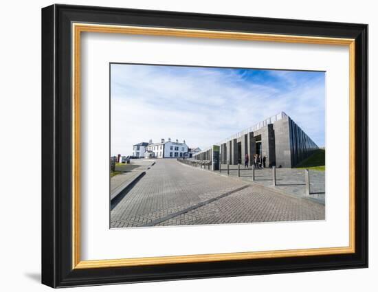 Casueway Museum, Giants Causeway, Co. Antrim, Ulster, Northern Ireland, United Kingdom-Michael Runkel-Framed Photographic Print