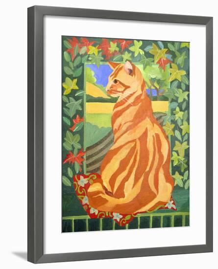 Cat 1, 2014-Jennifer Abbott-Framed Giclee Print