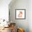Cat 1. Ginger Fluffy Kitten. Watercolor Painting-OGri-Framed Photographic Print displayed on a wall
