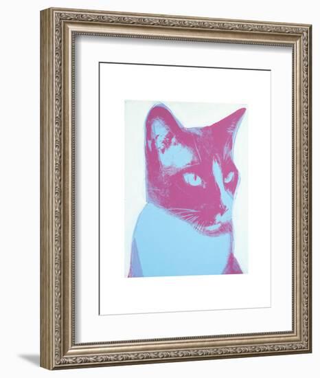 Cat, 1976-Andy Warhol-Framed Art Print