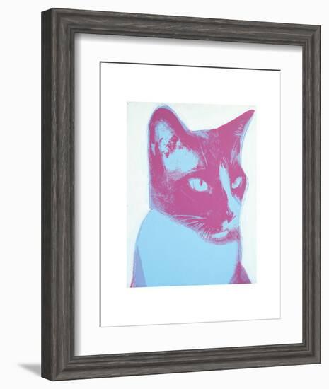 Cat, 1976-Andy Warhol-Framed Art Print