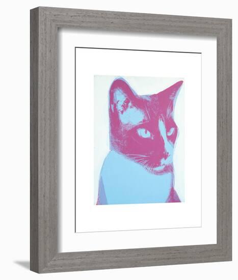 Cat, 1976-Andy Warhol-Framed Art Print