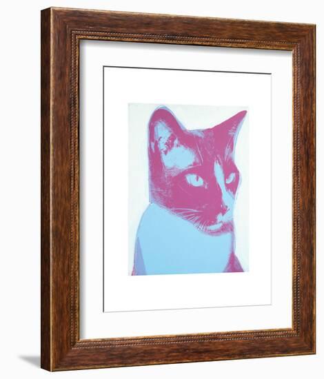 Cat, 1976-Andy Warhol-Framed Art Print