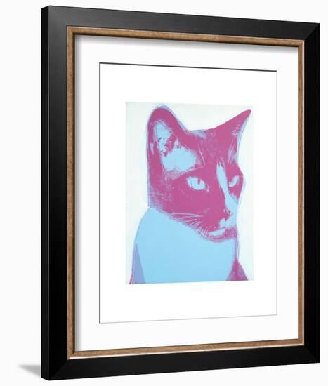 Cat, 1976-Andy Warhol-Framed Art Print