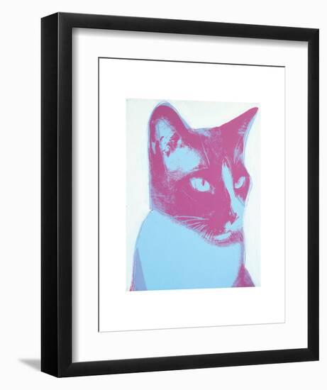 Cat, 1976-Andy Warhol-Framed Art Print