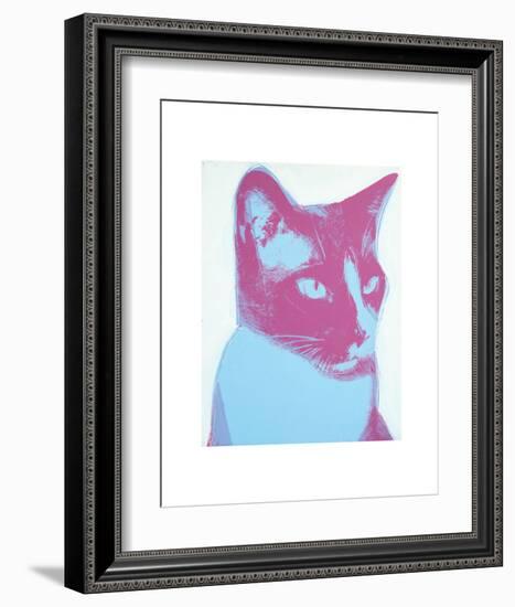 Cat, 1976-Andy Warhol-Framed Art Print