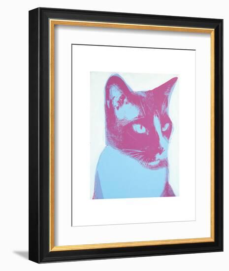 Cat, 1976-Andy Warhol-Framed Art Print