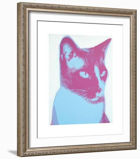 Cat, 1976-Andy Warhol-Framed Giclee Print