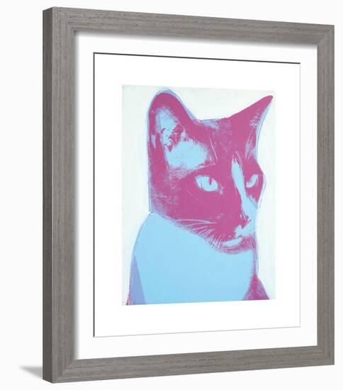 Cat, 1976-Andy Warhol-Framed Giclee Print